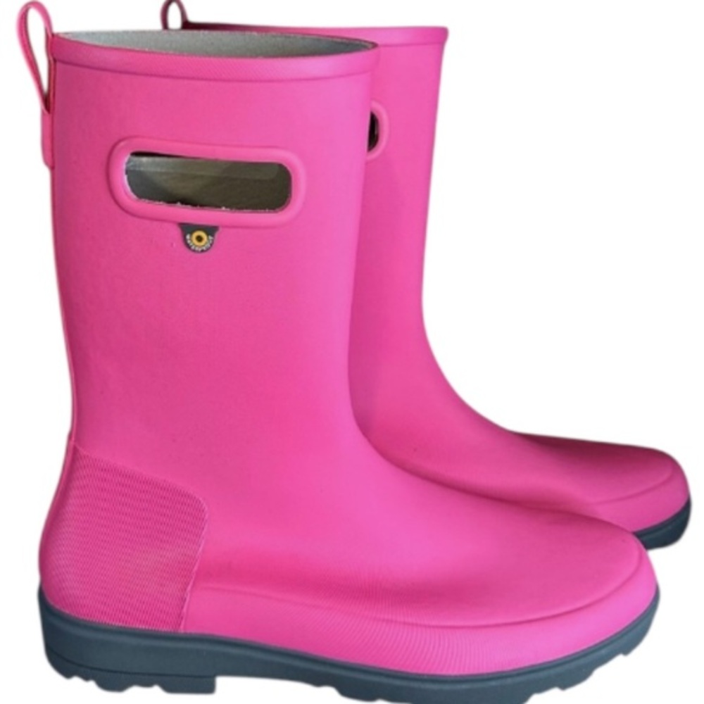 Bogs Holly Jr. Waterproof Pink Rain Boots